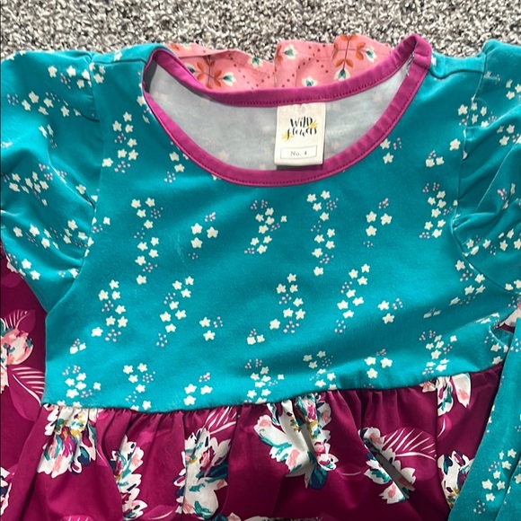 Floral Dress and Leggings Set - Picture 6 of 7